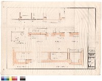 藏品(蓄水池剖面圖、人孔蓋詳圖)的圖片