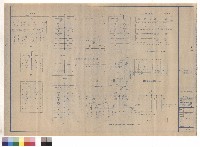 藏品(電氣工程/配電箱結線圖,集合電錶箱結線圖,集合電錶箱詳圖,公共用電受變電設備單線結線圖)的圖片