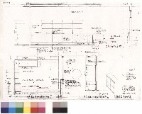 藏品(書房,書架及新做木窗剖立面圖/書房,木欄杆上,加做木窗平面圖/活動書架,書桌板示意圖/書房,書架側之剖立面)的圖片