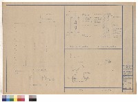 藏品(電氣工程/東向避雷針設備配線立面圖及避雷針設備詳圖)的圖片