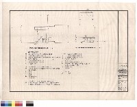 藏品(電氣工程/捌層, 屋頂層動力幹線及弱電設備平面圖,動力及弱電工程圖例)的圖片