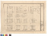 藏品(廚房、書架、衣櫃詳圖)的圖片