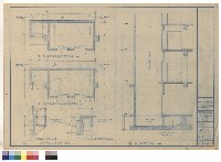 藏品(送菜用及病床用貨梯平面圖/病床用電梯剖面圖)的圖片