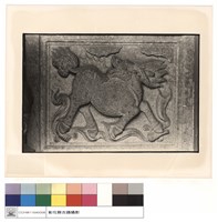 藏品(門左側石刻)的圖片