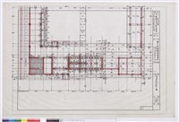 藏品(走廊屋頂梁版平面圖、前殿(飾梁及斗拱平面圖、屋頂梁版))的圖片