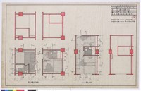 藏品(三樓以上房間裝飾平面圖)的圖片