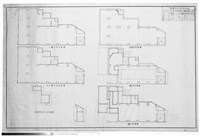 藏品(地下室、一、二、三、四、五樓天花平頂平面圖)的圖片