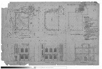 藏品(平面圖及配置圖、主要剖視圖、屋項伏圖及樓梯房平面圖)的圖片