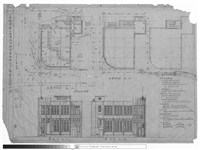 藏品(?貳樓平面圖、東面圖、南面圖)的圖片