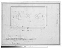 藏品(籃球場平面圖、剖面圖)的圖片