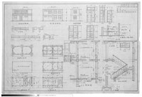 藏品(立視圖、基礎平面圖、剖面圖)的圖片