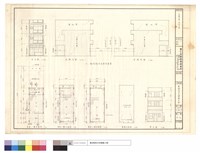藏品(各層平面,各向立面)的圖片