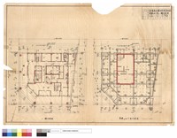 藏品(一樓及基礎及地下室平面圖)的圖片