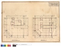 藏品(四樓及屋頂突出部平面圖)的圖片
