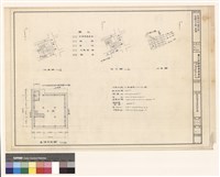 藏品(地盤圖 現況圖 位置圖 壹樓平面 面積計算)的圖片