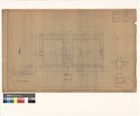 藏品(配置圖 陰井平面圖 D-D'陰井剖面圖 混凝路面剖面圖 S:1/100)的圖片