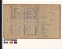藏品(案內圖 一樓平面及配置圖 S:1/100 地下室平面圖 S:1/100)的圖片