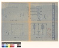 藏品(右視圖s:1/100 左視圖s:1/100 縱剖面s:1/100 屋面圖s:1/100)的圖片