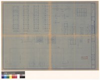 藏品(左右側立面 結構圖、門窗立面)的圖片
