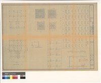 藏品(基礎結構平面s:1/100 樑配筋表 柱配筋表)的圖片