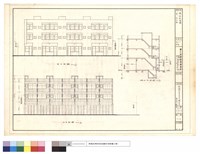 藏品(背及正立面及縱向剖面圖)的圖片