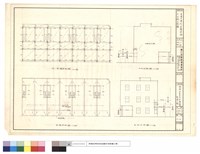 藏品(屋頂平面及弍及參樓梁版及左及右側立面圖)的圖片