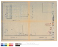 藏品(A棟縱剖面及側視圖)的圖片