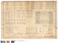 藏品(版(S)配筋,基礎盤,地下室壁版,柱子)的圖片