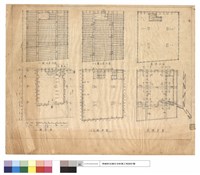 藏品(一,二,三樓,屋頂及基礎平面、一,二,三樓天花平面)的圖片