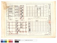 藏品(正.背立面圖,主剖面圖,左側面圖)的圖片