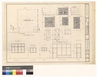 藏品(左視圖、門窗立面、基礎配筋)的圖片