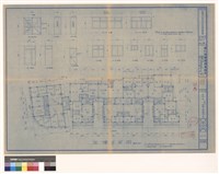 藏品(五樓平面及門窗詳細圖)的圖片