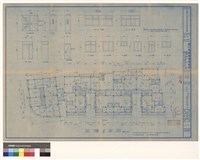 藏品(五樓平面及門窗詳細圖)的圖片