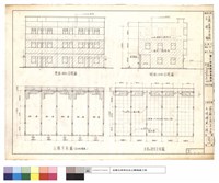 藏品(三樓及屋頂平面及立視圖)的圖片