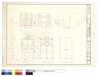 藏品(各層平面,正立面,背立面,右側立面)的圖片