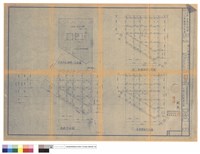 藏品(基礎屋頂平面圖、一,二,三,四樓樑版平面圖)的圖片