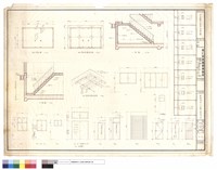 藏品(地下室詳圖,柱配筋,門窗立面)的圖片