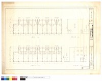 藏品(二,三樓平面,側立面)的圖片