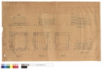 藏品(壹,貮,叁樓變更前平面及變更前左,右面,正面側面圖,斷面圖)的圖片