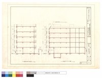 藏品(A,B棟縱向剖面、C,D棟橫向剖面)的圖片