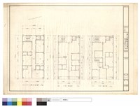 藏品((甲),(乙)六~十樓平面圖,六~十樓平面圖)的圖片