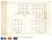 藏品(背立面圖,基礎平面圖,各層梁版圖)的圖片
