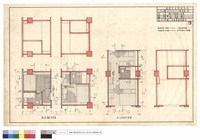 藏品(三樓以上房間裝飾平面圖)的圖片