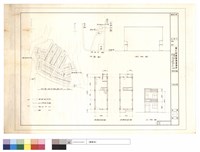 藏品(壹,貮樓平面、正視圖、側視圖、位置圖)的圖片