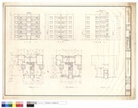 藏品(各層平面,正立面,背立面,右側立面)的圖片