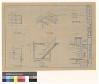 藏品(地下室平面、安全支撐 地下室剖面詳細)的圖片