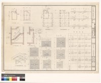 藏品(地下室詳圖、各層結構平面)的圖片
