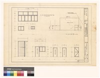 藏品(門窗詳細、左側立面圖)的圖片
