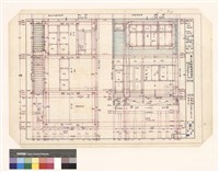 藏品(X1方向 剖視明細圖 (正面)明細圖 避難設備 基礎 地下室 壹樓 貳樓 騎樓)的圖片