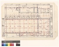 藏品(樑版配筋構造配置圖 基礎配筋圖)的圖片